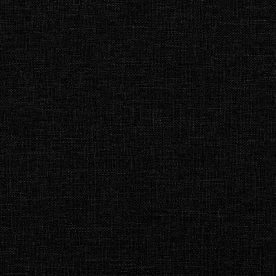 vidaXL jalapink, must, 60 x 50 x 41 cm, kangas