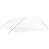 vidaXL kasvuhoone terasraamiga, valge, 60 m², 10x6x2,85 m