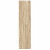 vidaXL garderoob sahtlitega Sonoma tamm 50x50x200 cm tehispuit