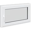 vidaXL Keldriakendus RISOR 100 x 70 cm PVC ja klaas Antratsiit