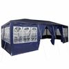 vidaXL Pidutelgid Sinine 800 x 400 x 266 cm Polyethylene