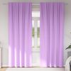 vidaXL Kardinad rõngastega 2 pcs Lilla 245 x 140 cm Polüester