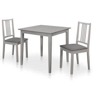 vidaXL 3-osaline s&ouml;&ouml;gitoakomplekt, MDF, hall