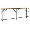 vidaXL Konsoollaud Vana puit 200 x 29 x 75 cm