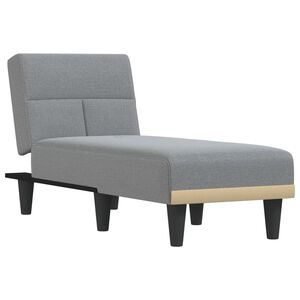 vidaXL kanapee, helehall, kangas