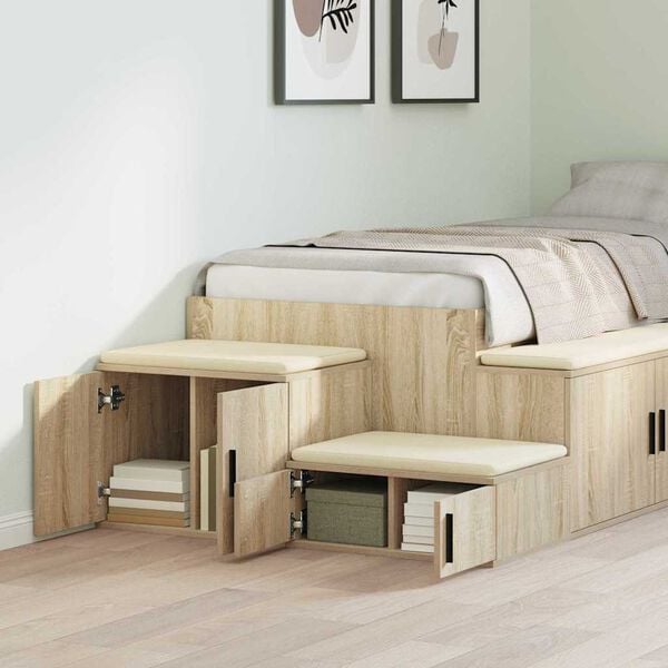 vidaXL Hoiukapp Sonoma tamm 103 x 41 x 40 cm Tehispuit