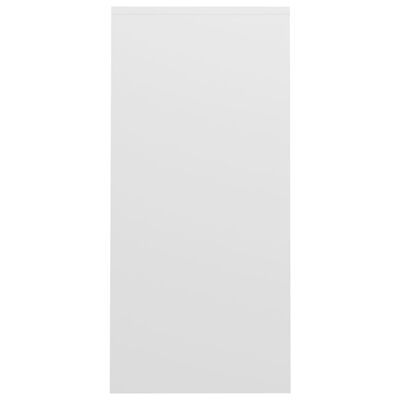 vidaXL kirjutuslaud, valge, 102,5 x 35 x 75 cm, puitlaastplaat