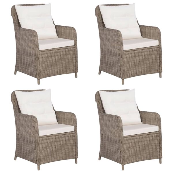 vidaXL 5-osaline aiam&ouml;&ouml;bli komplekt, pruun