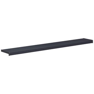 vidaXL Akna aluskate Antratsiit puidu mustriga 160 x 20 x 4,5 cm PVC
