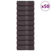 vidaXL pesur&auml;tikud FROGN 50 tk, antratsiithall, 30x30 cm, 360 g/m&sup2;