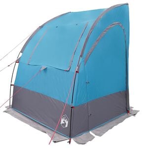 vidaXL Tagaluugitelk inimesele 194 x 180 x 210 cm Sinine taft
