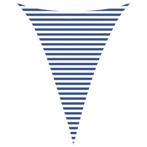 vidaXL P&auml;ikesepuri Sinine ja Valge 3 x 4 x 4 m 100% pol&uuml;ester Oxford
