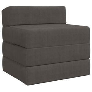 vidaXL Kokkupandav diivanvoodi Tumehall 200 x 70 x 15 cm Korter kangas