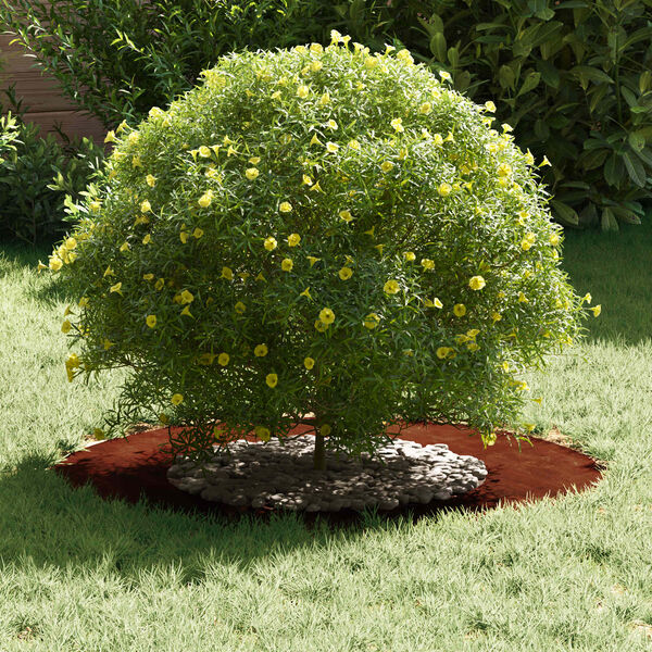 vidaXL sobiv lame puu r&otilde;ngale Pruun &Oslash;40 / 70 cm terase t&uuml;&uuml;p