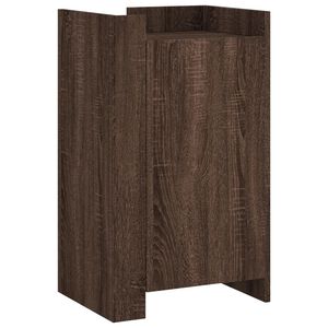 vidaXL puhvetkapp, pruun tamm, 45x35x75 cm, tehispuit