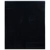 vidaXL staatiline aknakile, j&auml;&auml;tunud, must, 90 x 2000 cm, PVC