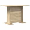 vidaXL S&ouml;&ouml;gilaud 110 x 60 x 75 cm Tehispuit Sonoma tamm Ristk&uuml;lik