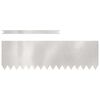 vidaXL Murupiire 30 pcs H&otilde;bedane 100 x 0,05 x 30 cm Roostevaba teras