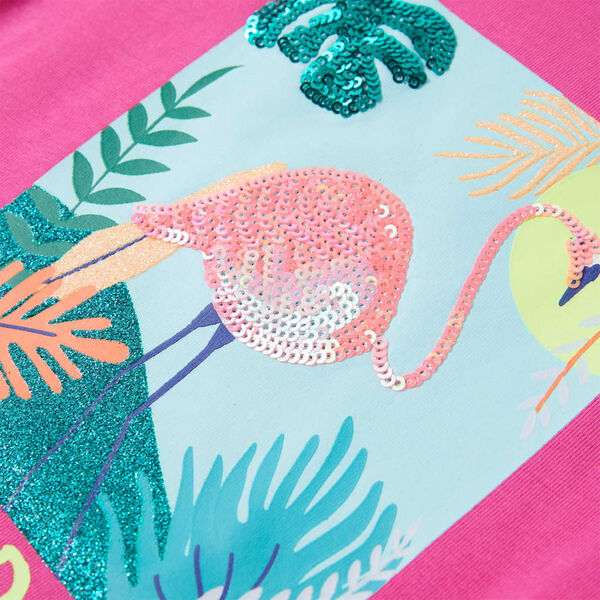 Laste T-särk, tumeroosa, 140