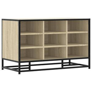 vidaXL kingapink Sonoma tamm projekteeritud puit ja metall