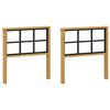 vidaXL K&auml;etugede moodul 2 pcs Valge 60 x 6 x 61 cm Tugev akatsiapuu