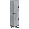 vidaXL Highboard Hall Sonoma projekteeritud puit ja metall