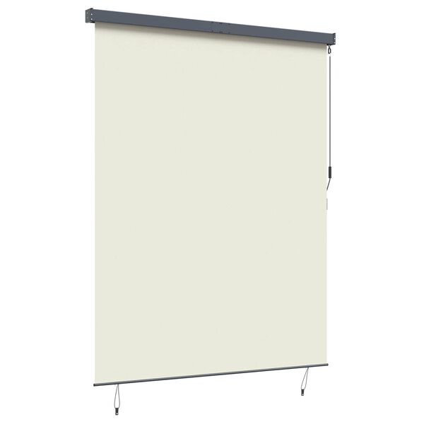 vidaXL Rulookardin kardinatega cream 200 x 250 cm Kangas ja Alumiinium