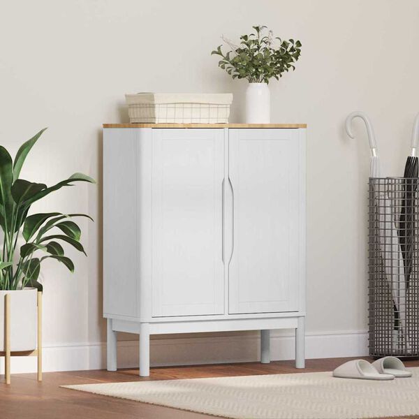 vidaXL K&otilde;ide Valge 70 x 30 x 70,5 cm Kindel m&auml;nnipuidust