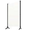 vidaXL 3 paneeliga ruumijagaja, valge, 260 x 180 cm, kangas