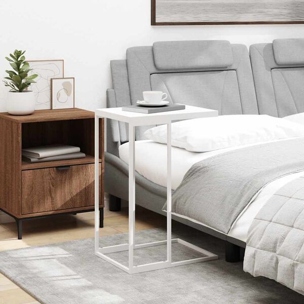 vidaXL lisalaud, valge, 40x30x59 cm tehispuit