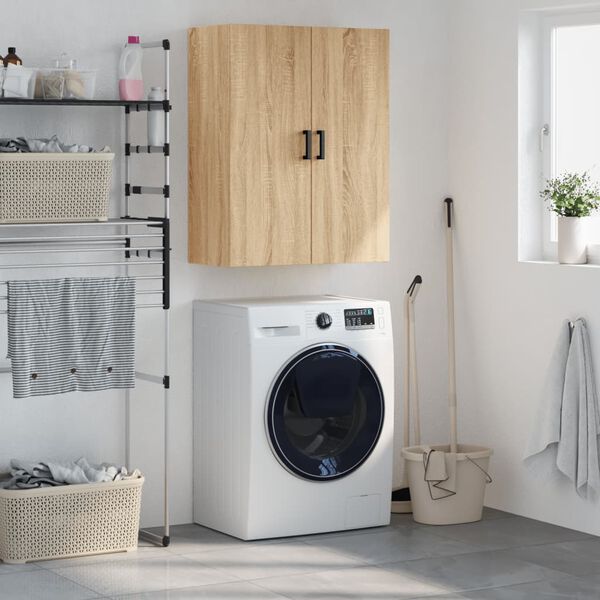 vidaXL seinakapp, Sonoma tamm, 69,5 x 34 x 90 cm