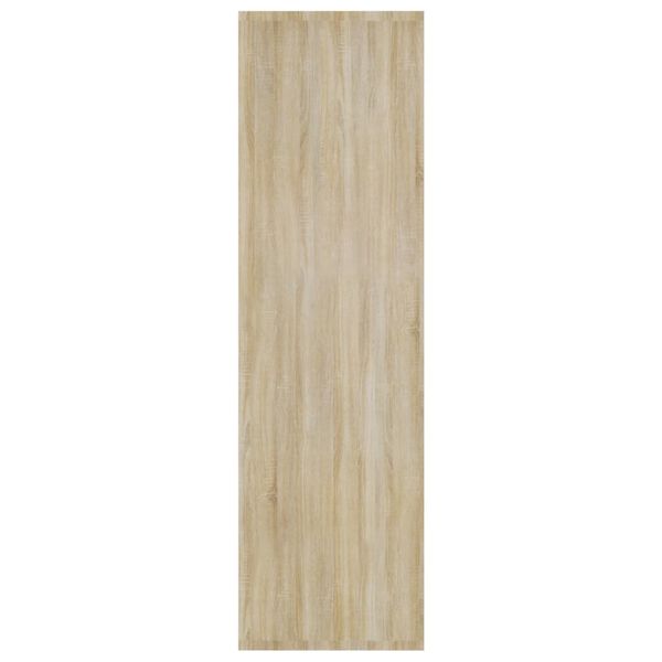 vidaXL raamaturiiul/ruumijagaja, Sonoma tamm, 100x30x198 cm, tehispuit