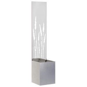 vidaXL Aia privaatsuse kate H&otilde;be 32 x 32 x 150 cm Roostevaba teras