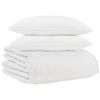vidaXL Talve tek padjaga 3 pcs Valge Down Feather
