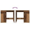 vidaXL kirjutuslaud, vana puit, 86x49x76 cm, tehispuit
