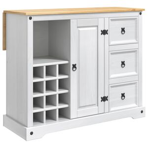 VidaXL K&ouml;&ouml;givarude s&auml;ilitamine Valge ja Meep&otilde;hi 112 x 70 x 91,5 cm