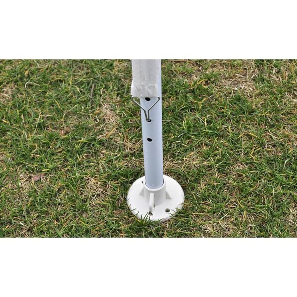 vidaXL 3 x 3 m püramiidikujulise katusega aia varikatus