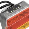 vidaXL haagisetuled 2 tk, punane, 10,5x7,5x10 cm, 12 V LED-pirn