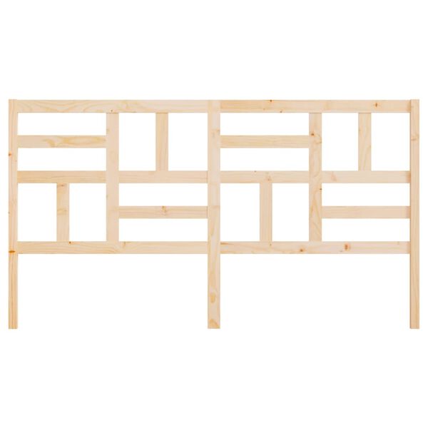 vidaXL voodipeats, 186x4x104 cm, männipuit