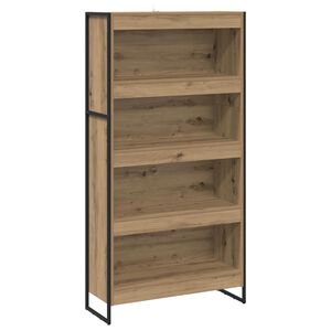 vidaXL Raamaturiiul 80 x 30 x 155 cm Tehispuit Artisani tamme