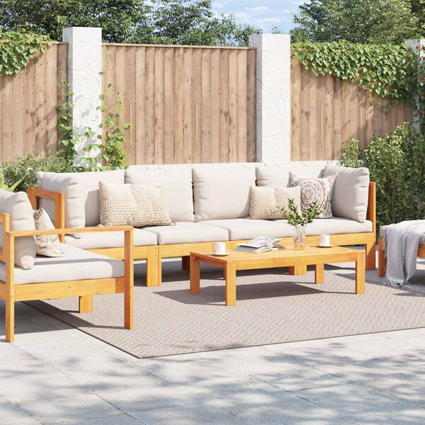 vidaXL Alavaibad Kandiline cream 240 x 240 cm