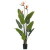 Emerald kunsttaim Strelitzia potis, lilledega, 120 cm