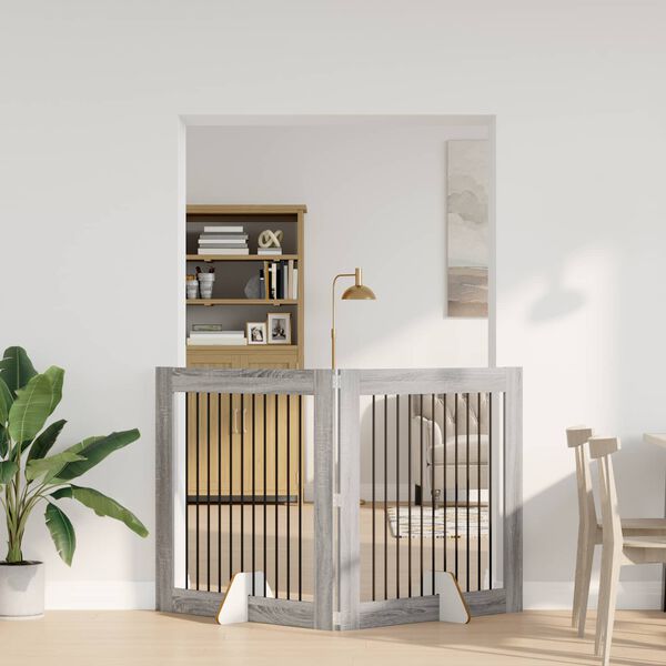 vidaXL Koera m&auml;nguait 2 pcs Hall Sonoma 100 x 100 cm Tsinkteras