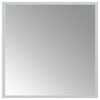 vidaXL LED vannitoa peegel L&auml;bipaistev 50 x 50 cm karastatud klaas