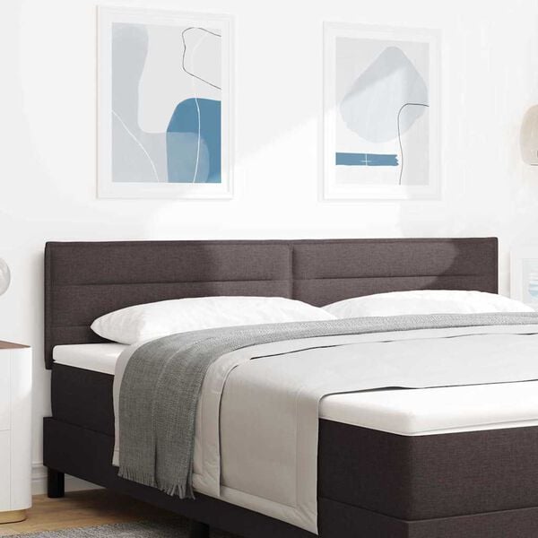 vidaXL Peats peaga Tume pruun 180 cm Kunstnahk