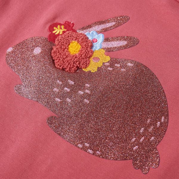 Pikkade varrukatega lastes&auml;rk, vanaroosa, 104