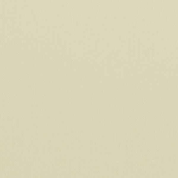 vidaXL rõdusirm, kreemjasvalge, 120 x 600 cm, oxford-kangas