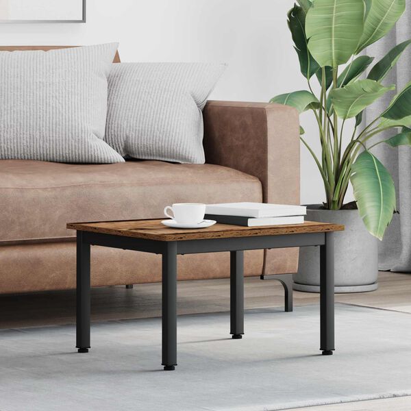 vidaXL Kohvilaud Vana puit 60 x 50 x 36 cm Tehispuit