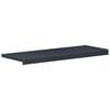 vidaXL Akna aluskate Antratsiit puidu mustriga 60 x 30 x 4,5 cm PVC