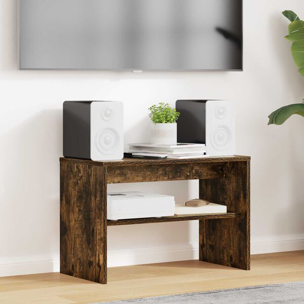 vidaXL Telerikapp Suitsetatud tamm 60 x 30 x 40 cm Tehispuit